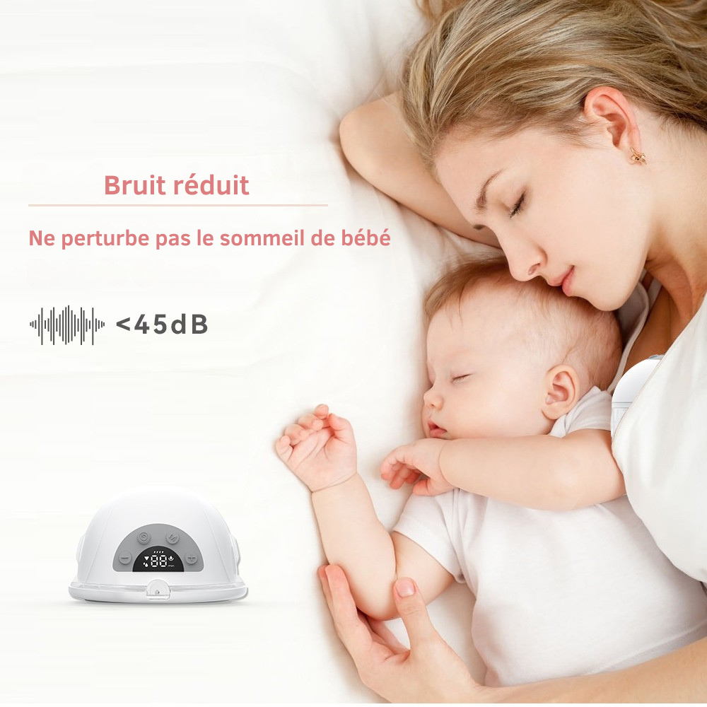 Tire Lait T1 silencieux et portable.